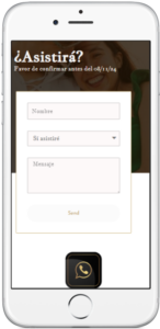 Celular confirmación